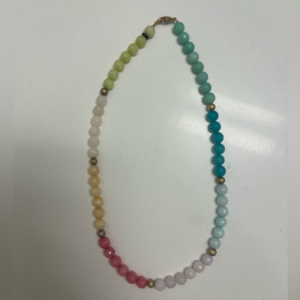 Allie + Bess Razzle Necklace